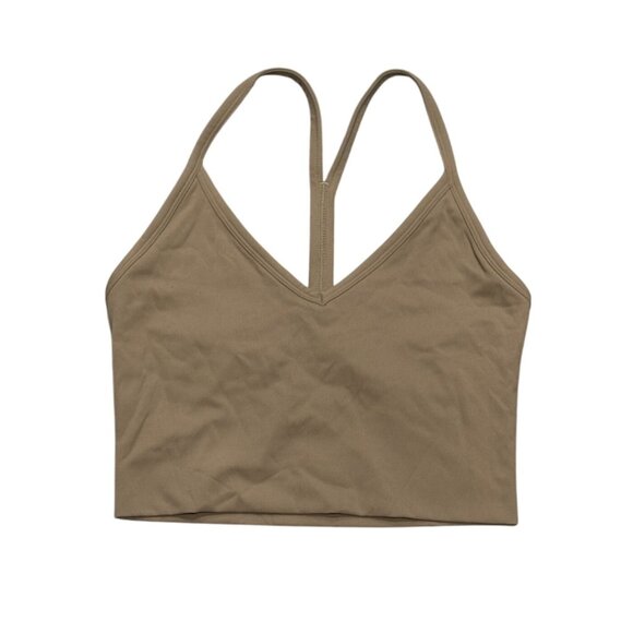 MESHKI Edena V Back Crop Top in Fawn - Picture 1 of 2